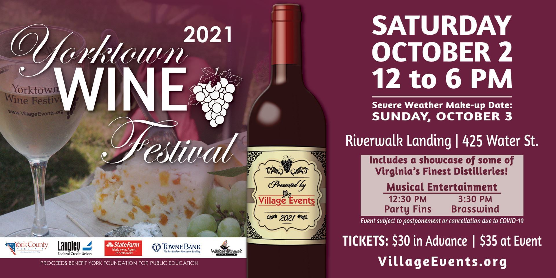 30OffLocal. Yorktown Wine Festival 2021